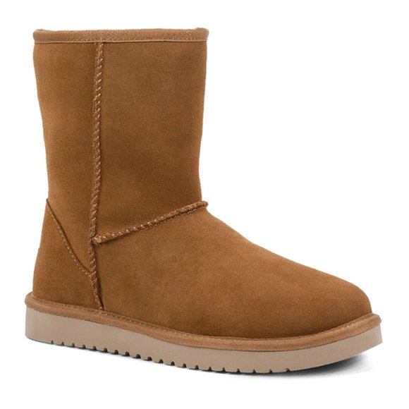 Koolaburra Shoes - Koolaburra by UGG Women's Koola Short Fashion Chestnut Brown Boot Size 7